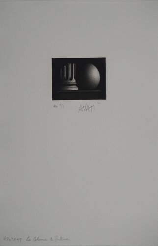 La colonne de Gulliver van Mario Avati, Afdruk te koop op Singulart