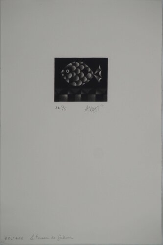 Le poisson de Gulliver by Mario Avati, Print for Sale on Singulart