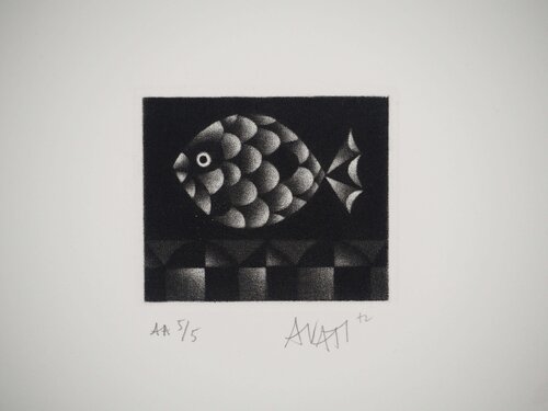 Le poisson de Gulliver by Mario Avati, Print for Sale on Singulart