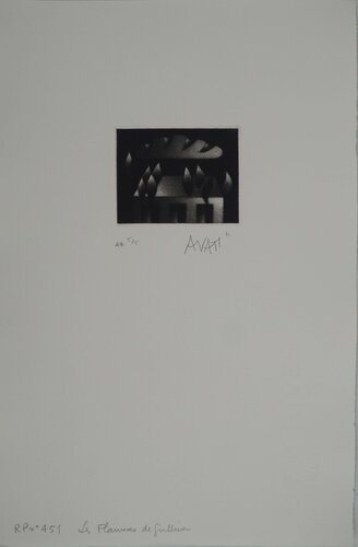 Les flammes de Gulliver par Mario Avati, Édition en vente sur Singulart