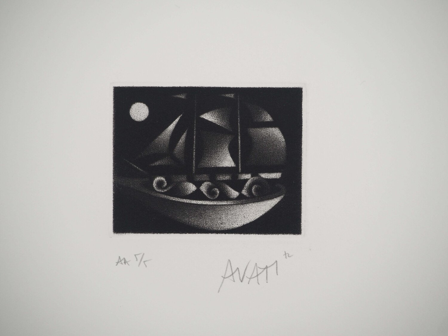 La cuillère Mario Avati Print for sale
