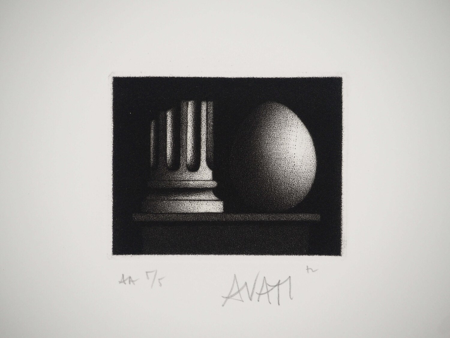 La colonne de Gulliver Mario Avati Print for sale