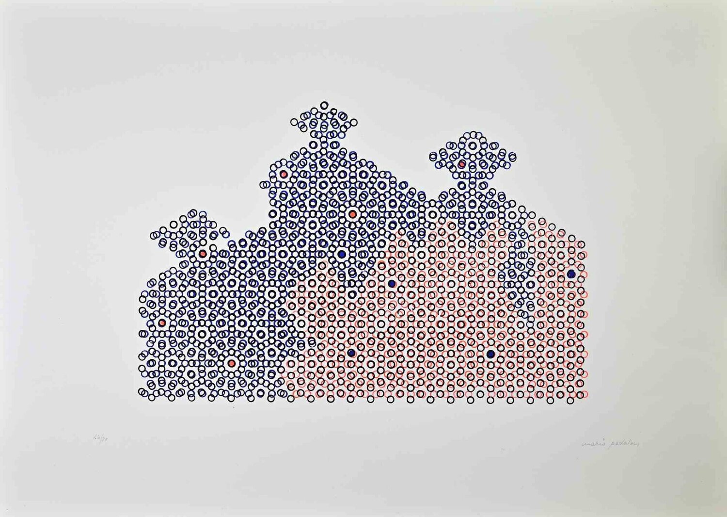 Circles Mario Padovan Print for sale