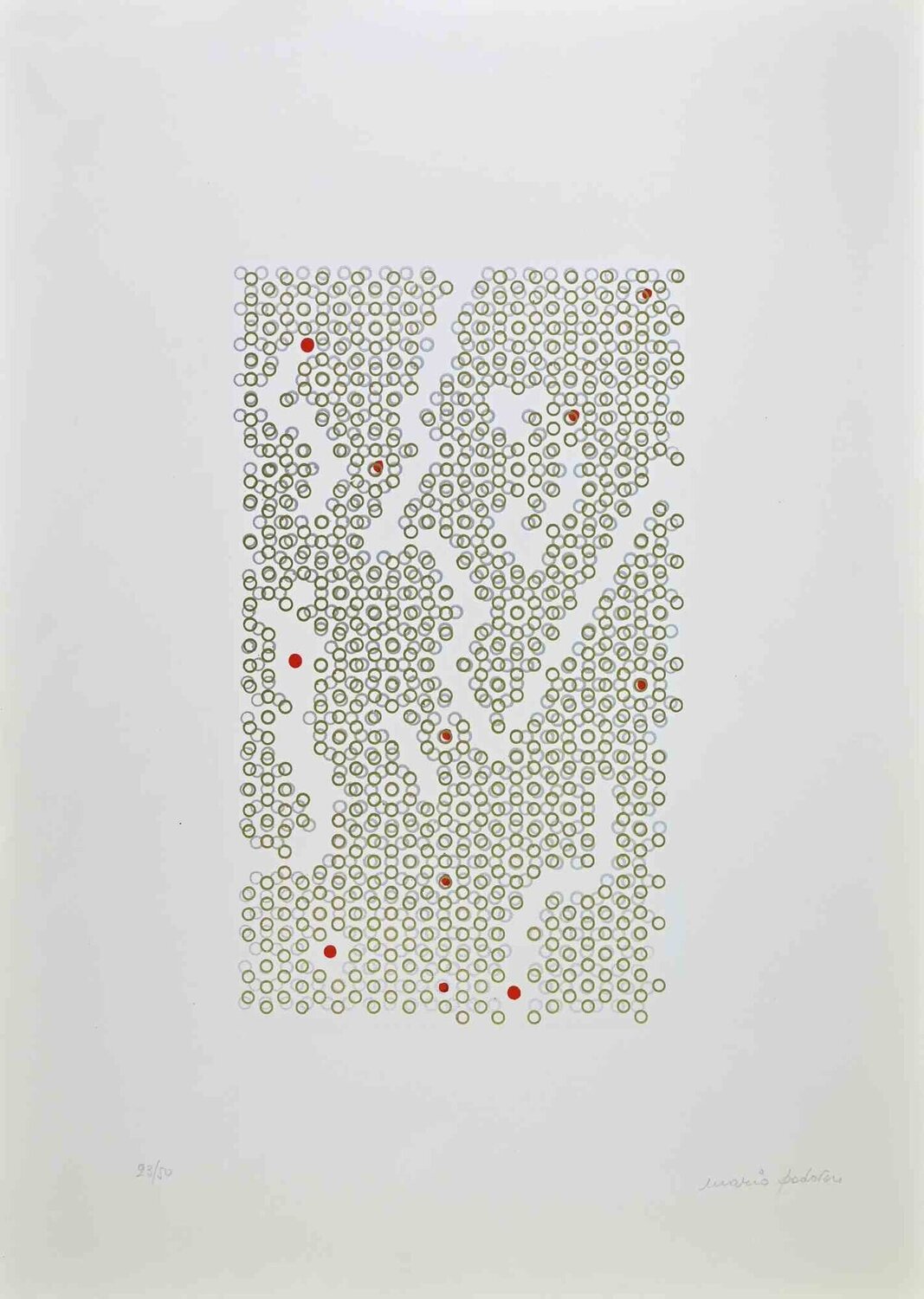 Abstract Composition Mario Padovan Print for sale