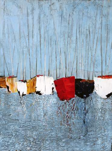 Antib-2, Homage to Nicolas De Stael van Sergey Sergeev, Schilderij te koop op Singulart