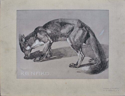 Le Renard et sa proie par Mathurin Méheut, Édition en vente sur Singulart