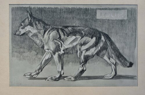 Le Loup von Mathurin Méheut, Druck kaufen auf Singulart
