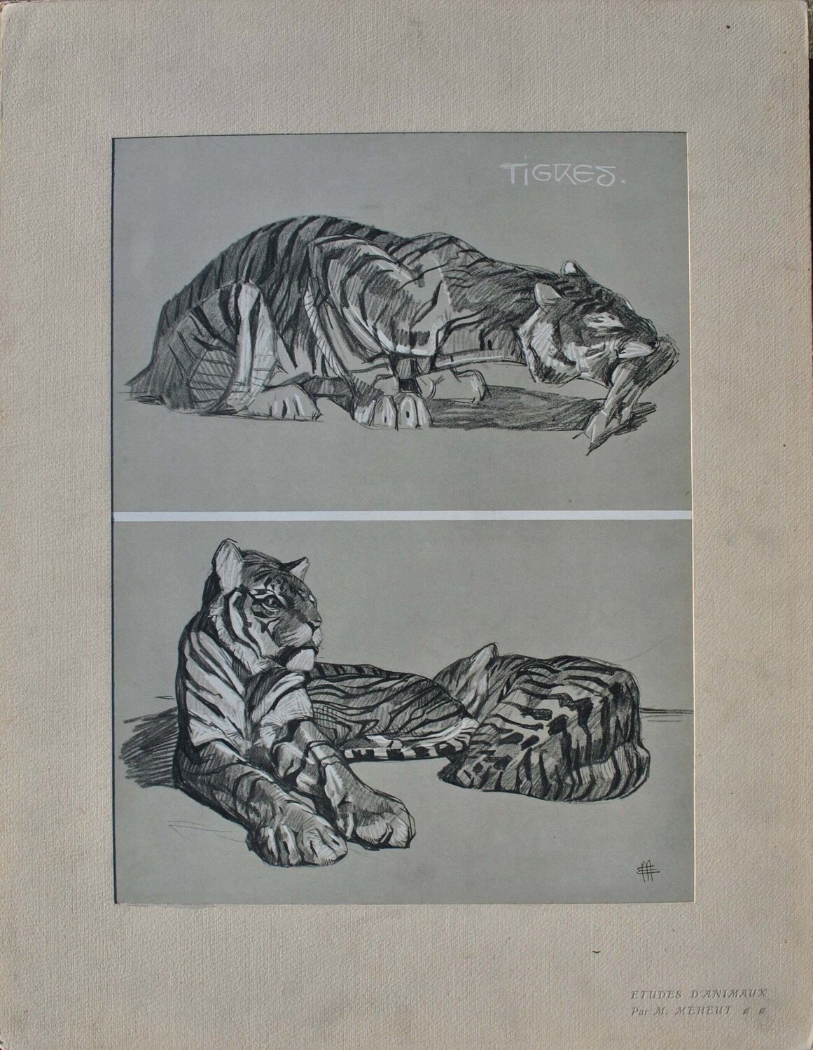 Le Tigre Mathurin Méheut Édition à vendre
