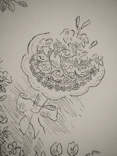 Le lancer du bouquet by Maurice Asselin, 版画 for Sale on Singulart
