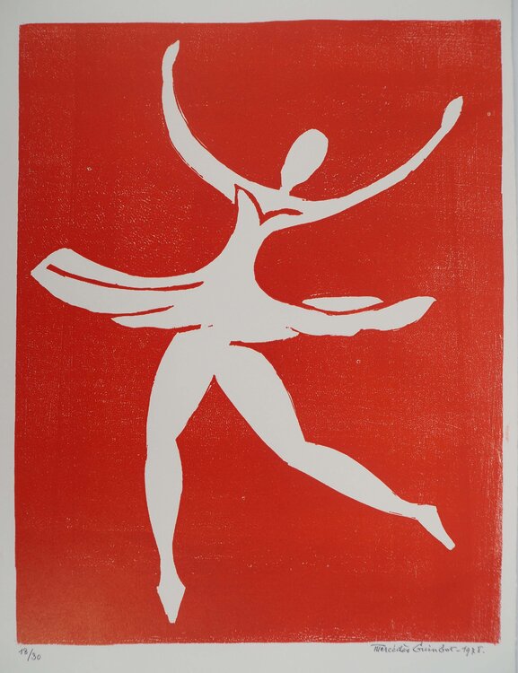 La danseuse Mercédès Guingot