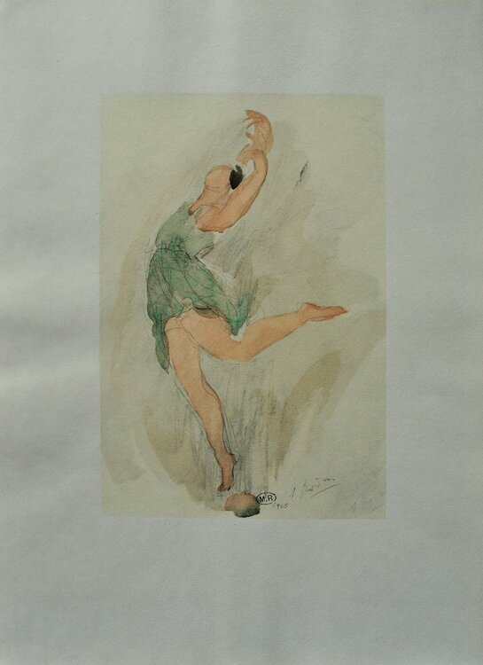 La danseuse Mercédès Guingot