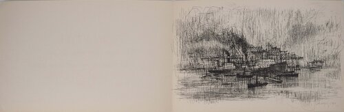 Vue sur le port  by Michel Ciry, 版画 for Sale on Singulart
