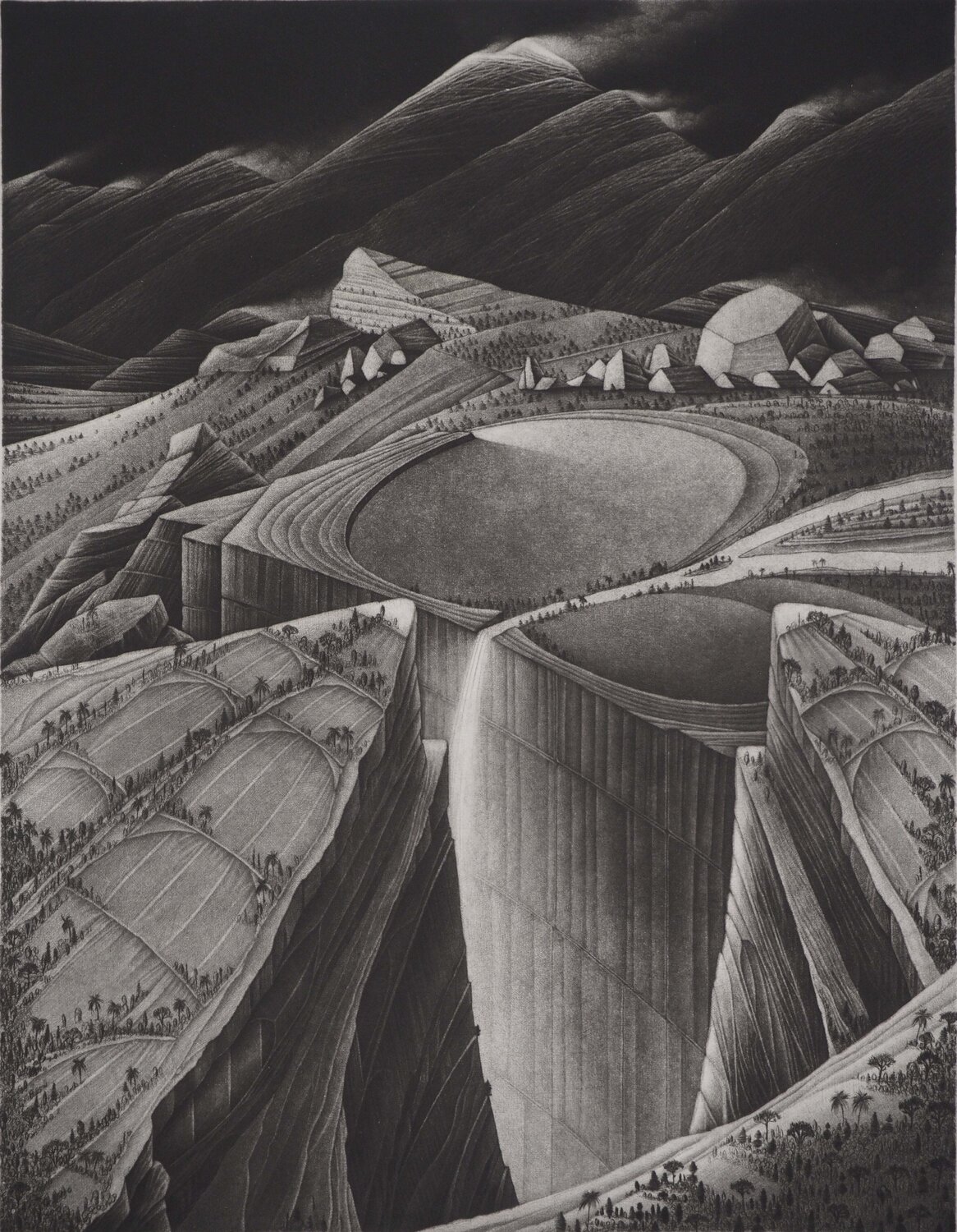 Paysage de montagne Michel Estèbe