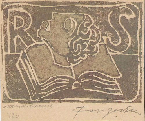 Ex Libris de Michel Fingesten, Impresión a la venta en Singulart