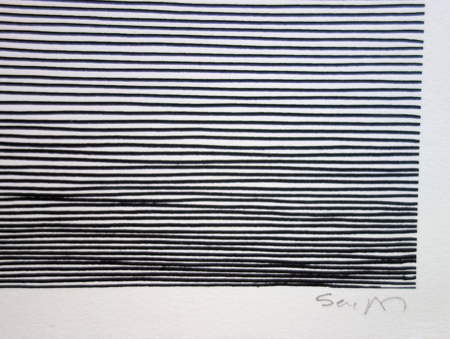 Formes et lune en reflet Michel Seuphor Stampa in vendita