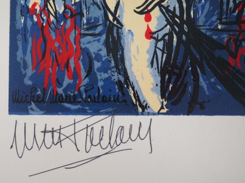 Le Christ sur la croix  Michel-Marie Poulain