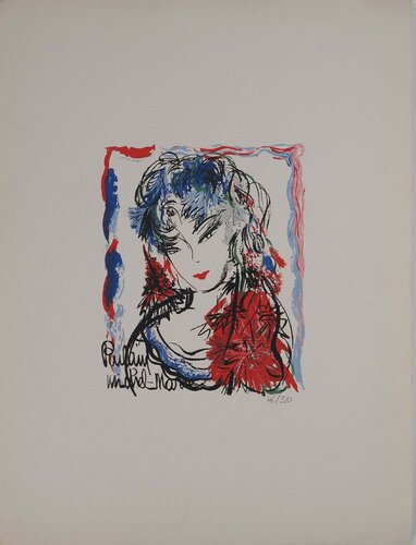 Femme élégante par Michel-Marie Poulain, Édition en vente sur Singulart