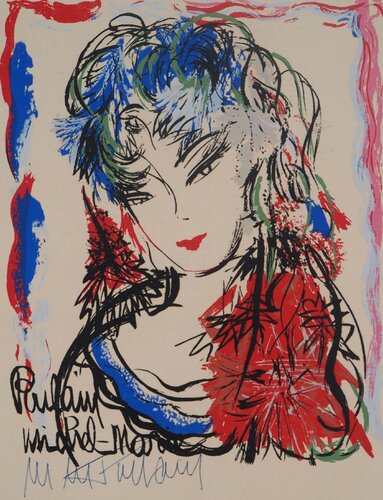 Femme élégante by Michel-Marie Poulain, Print for Sale on Singulart