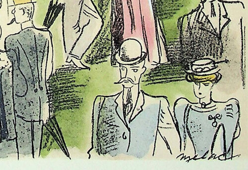Ballade en montgolfière by Milivoj Uzelac, Print for Sale on Singulart