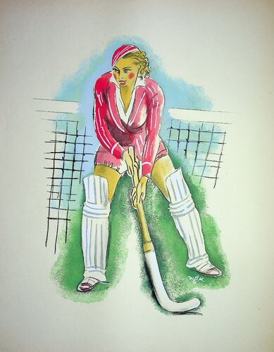 Le Hockey von Milivoj Uzelac, Druck kaufen auf Singulart