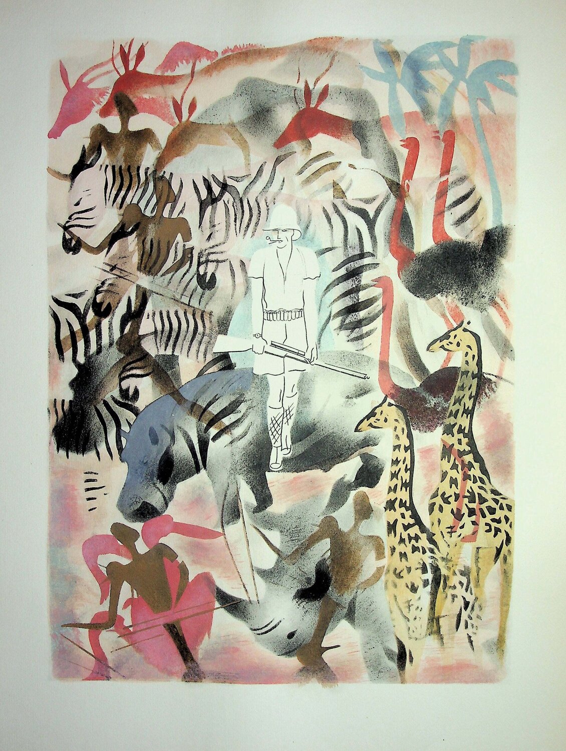 La pêche sportive Milivoj Uzelac Print for sale