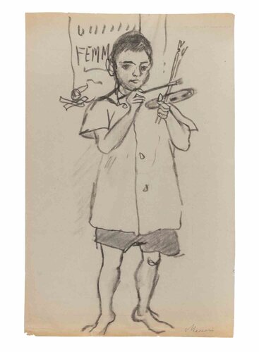 Young Artist di Mino Maccari, Opera su carta in vendita su Singulart
