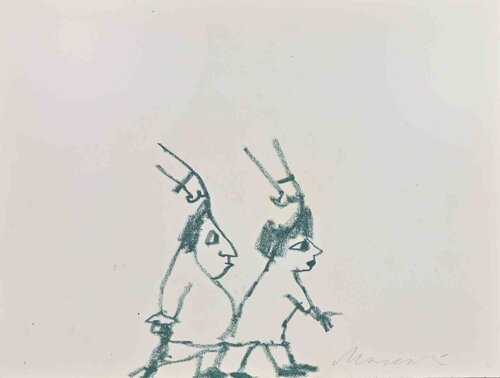 Education par Mino Maccari, Œuvre sur papier en vente sur Singulart
