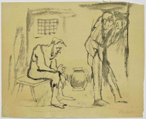 The Prisoners de Mino Maccari, Obra en papel a la venta en Singulart