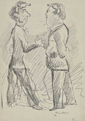 The Duel von Mino Maccari, Werk auf Papier kaufen auf Singulart