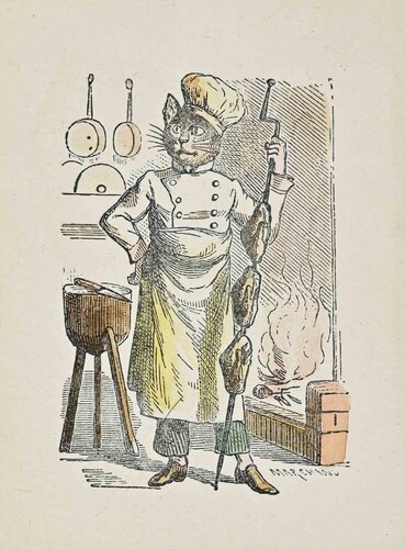 The Chef von Mino Maccari, Druck kaufen auf Singulart