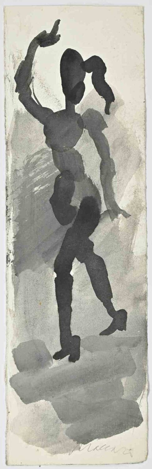 Figure Mino Maccari Werk auf Papier zu verkaufen