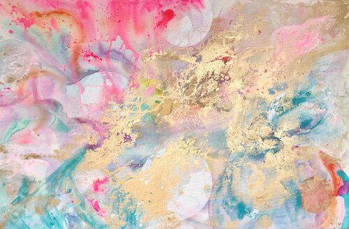 Gold Flash by Eva Konya, Painting for Sale on Singulart