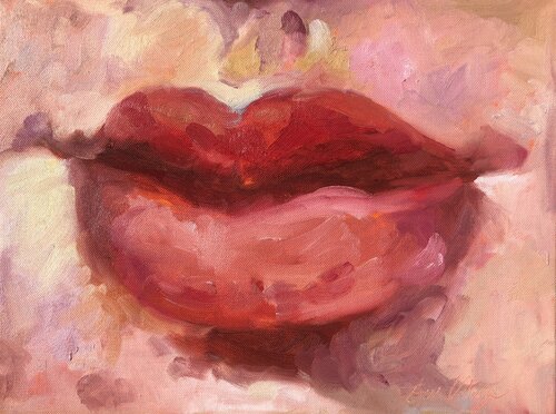 Kiss Me VI by Eva Konya, Painting for Sale on Singulart