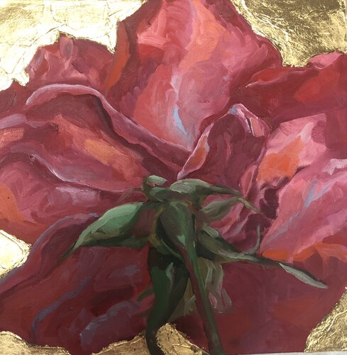 Rosa de Valldemossa, Mallorca by Eva Konya, Painting for Sale on Singulart