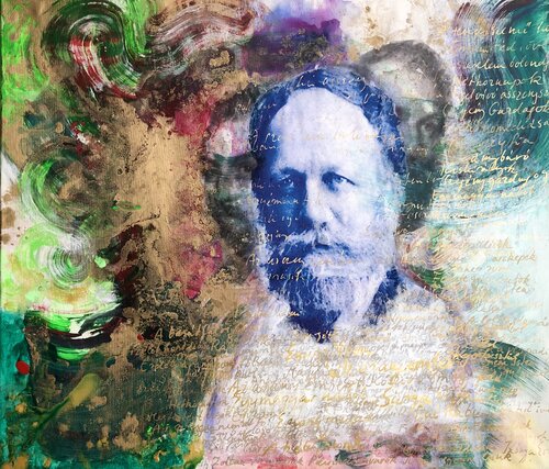 Hommage á Maurus Jokai by Eva Konya, Painting for Sale on Singulart