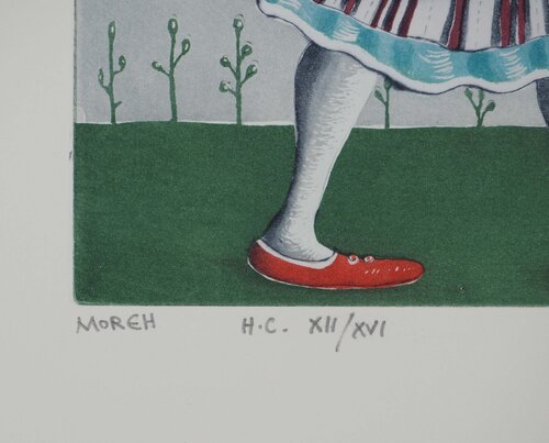 La Mandragore von Mordecai Moreh, Druck kaufen auf Singulart