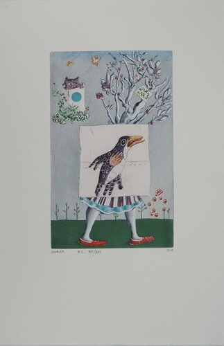 La Mandragore by Mordecai Moreh, Print for Sale on Singulart