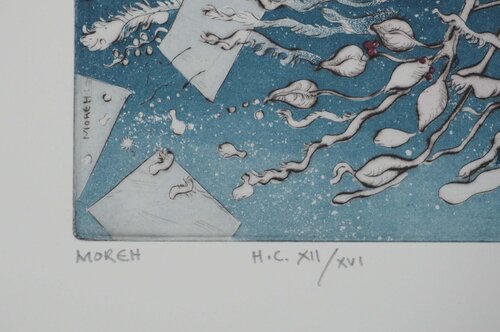 La Colombe von Mordecai Moreh, Druck kaufen auf Singulart