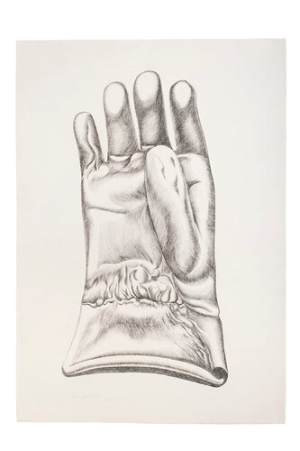 Black and White Glove - Guanto Bianco e Nero by Giacomo Porzano, Print for Sale on Singulart