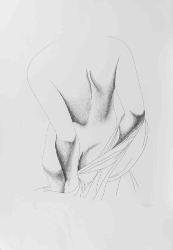 Nude from the Back by Giacomo Porzano, Print for Sale on Singulart