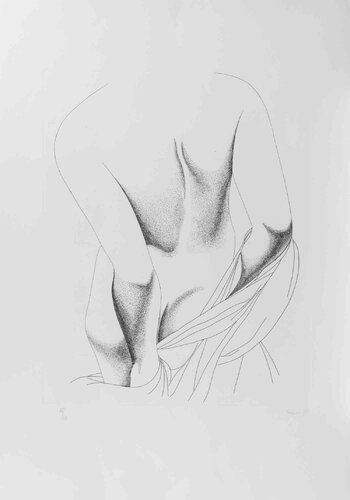 Nude from the Back de Giacomo Porzano, Impresión a la venta en Singulart