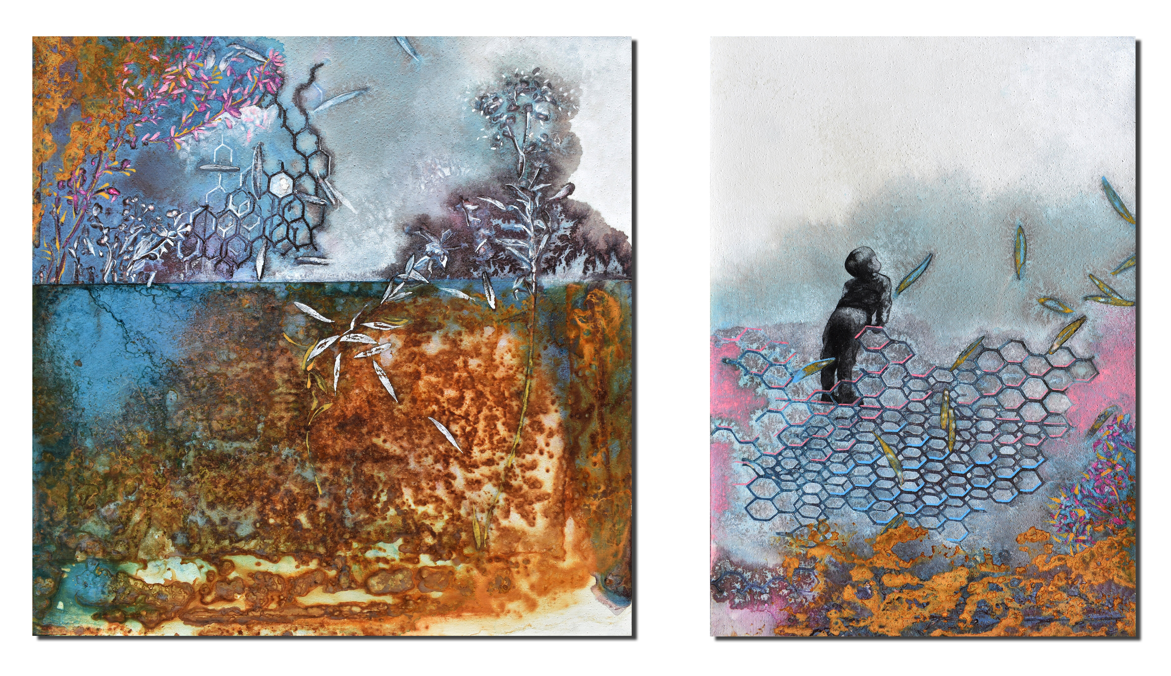 Topic Diptych paintings