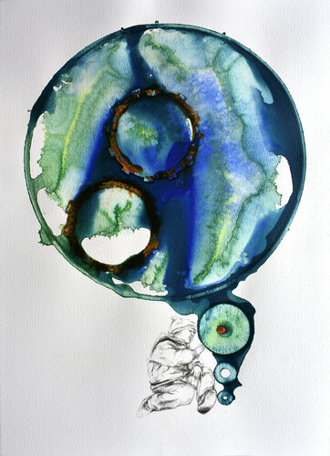 Transumanza par Milena Nicosia, Œuvre sur papier en vente sur Singulart