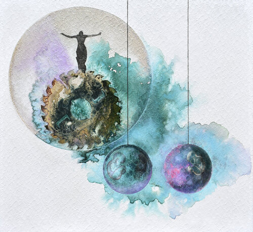 Prayer von Milena Nicosia, Malerei kaufen auf Singulart