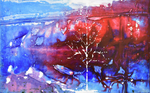 Paesaggio della mente 4 van Milena Nicosia, Schilderij te koop op Singulart