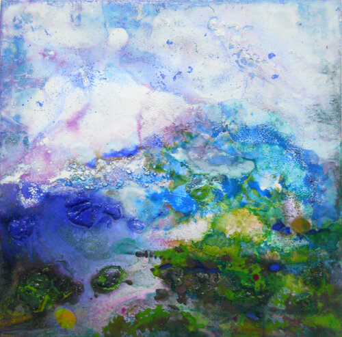 Paesaggio della mente 31 van Milena Nicosia, Schilderij te koop op Singulart