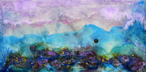 Paesaggio della mente 34 van Milena Nicosia, Schilderij te koop op Singulart