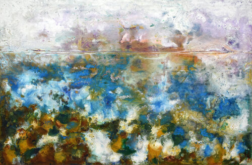 Paesaggio della mente 37 van Milena Nicosia, Schilderij te koop op Singulart