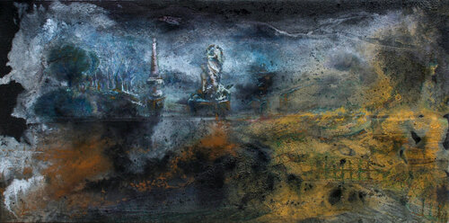 J'adore Paris di Milena Nicosia, Pittura in vendita su Singulart