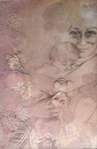 Figura di polvere 5 di Milena Nicosia, Fotografia in vendita su Singulart